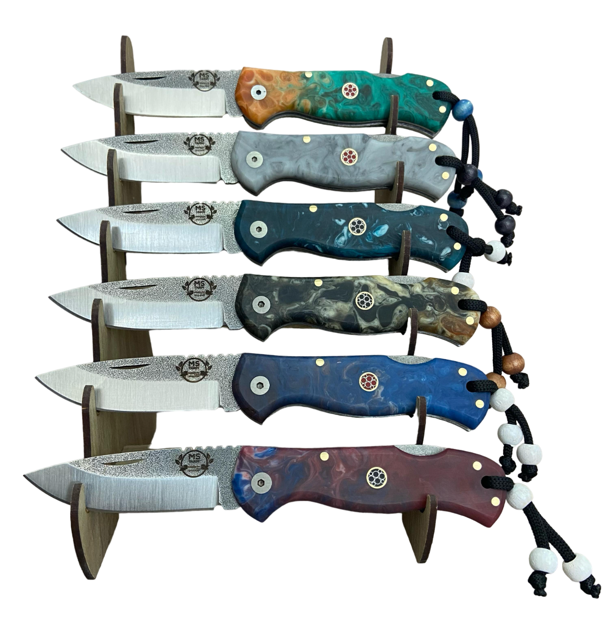 N690 Çelik Kilitli Epoksi Sap 19cm Cep Çakısı