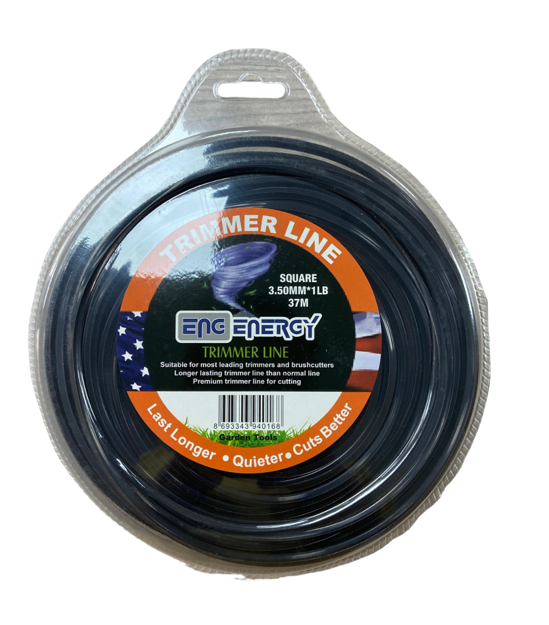 ENERGY 4 KÖŞE SİYAH 3.5mm 37mt MİSİNA