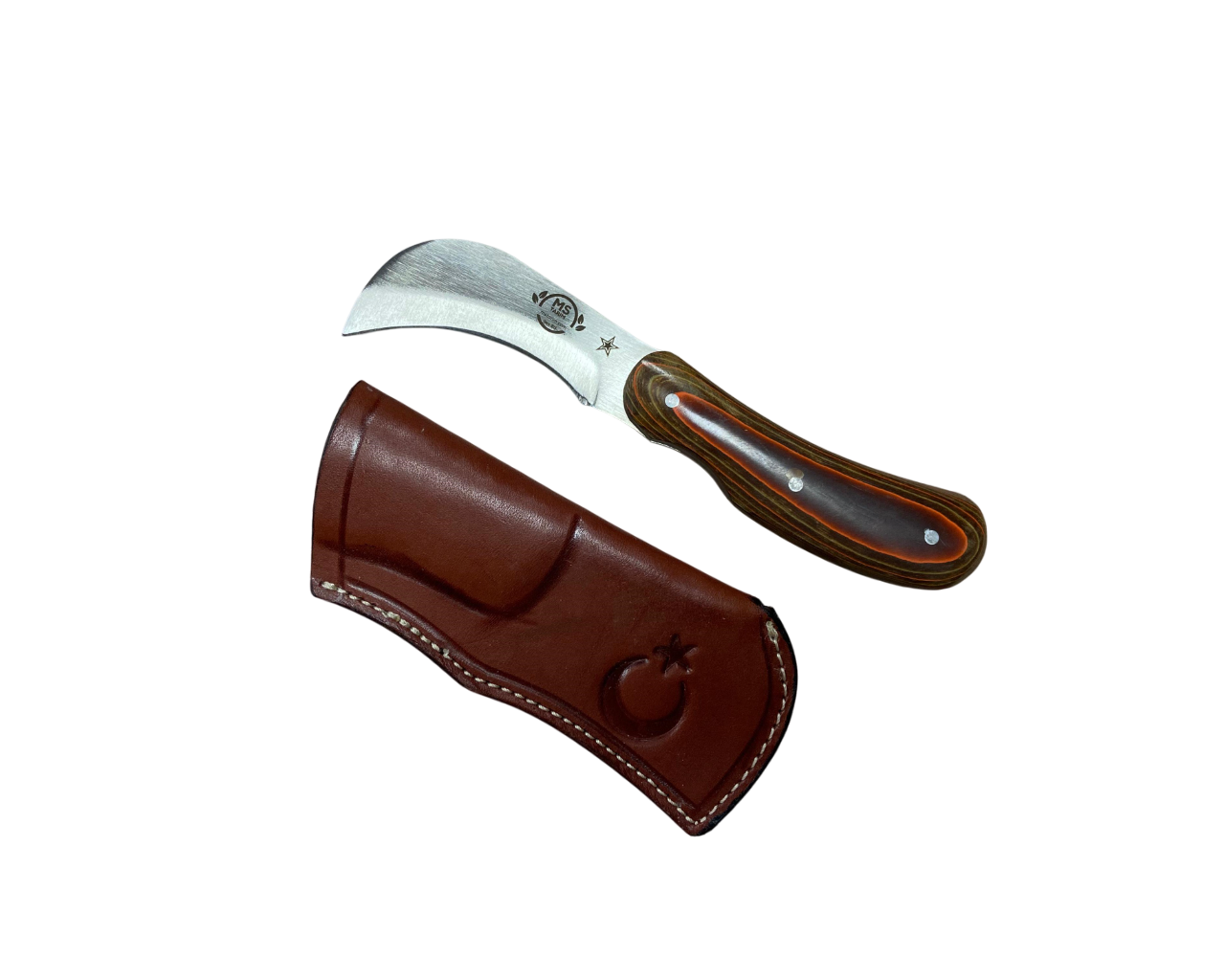 MS010 Sabit Sap Kalem Aşı Bıçağı Kılıflı