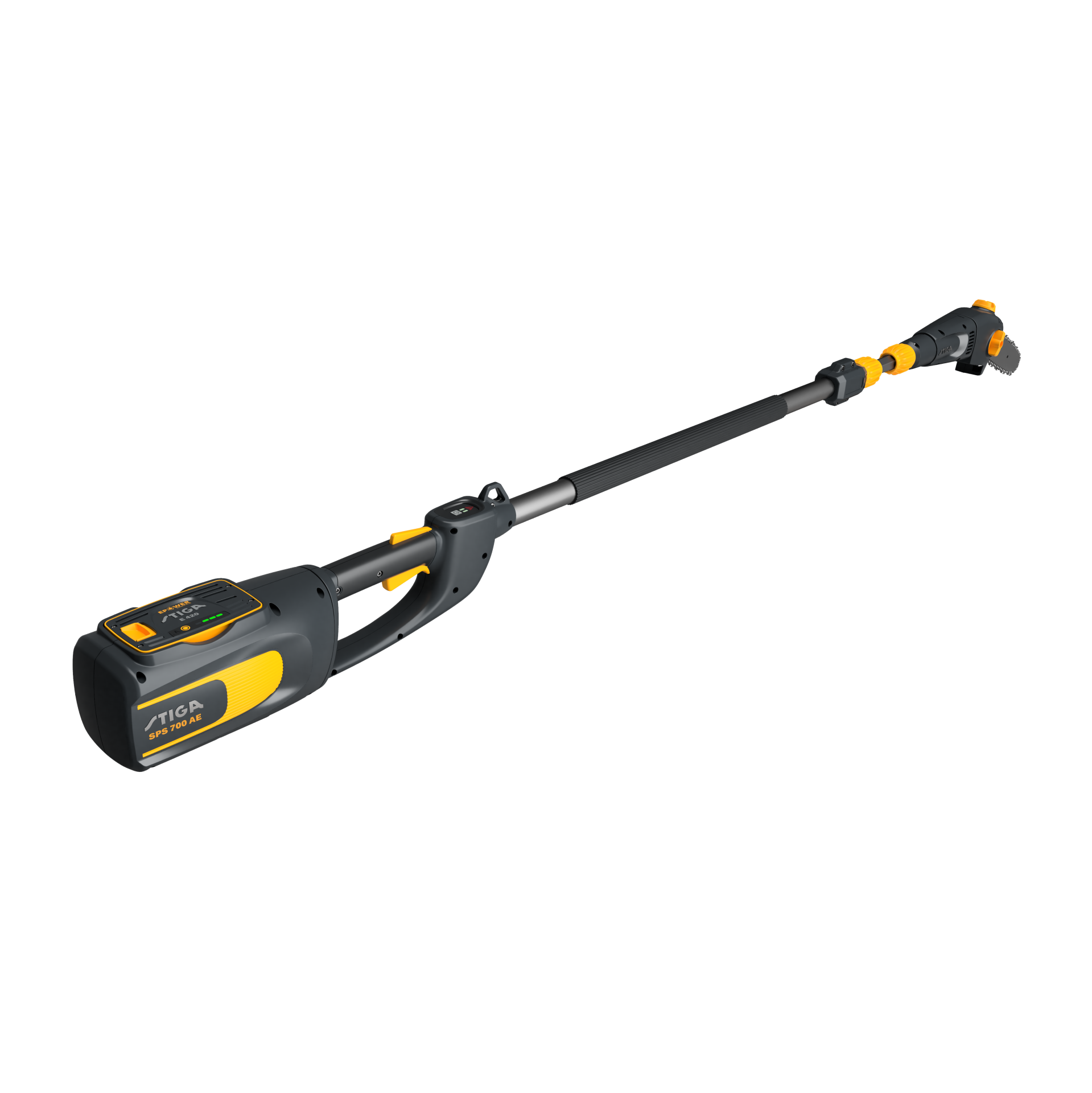 STIGA SPS 700AE AKÜLÜ YÜKSEK DAL KESME TESTERESİ (BATARYASIZ)