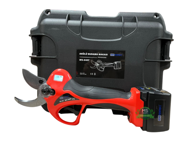 ENERGY WS-040Y ÇİFT AKÜLÜ BUDAMA MAKASI
