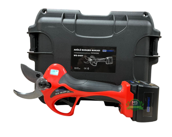 ENERGY WS-040Y ÇİFT AKÜLÜ BUDAMA MAKASI