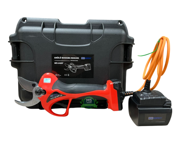 ENERGY WS-040Y ÇİFT AKÜLÜ BUDAMA MAKASI