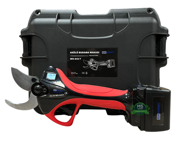 ENERGY WS-043Y ÇİFT AKÜLÜ BUDAMA MAKASI
