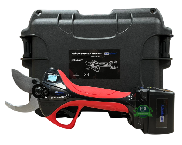 ENERGY WS-043Y ÇİFT AKÜLÜ BUDAMA MAKASI