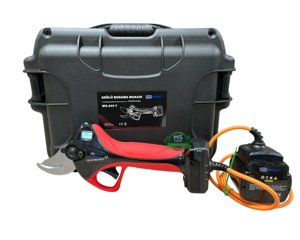 ENERGY WS-043Y ÇİFT AKÜLÜ BUDAMA MAKASI