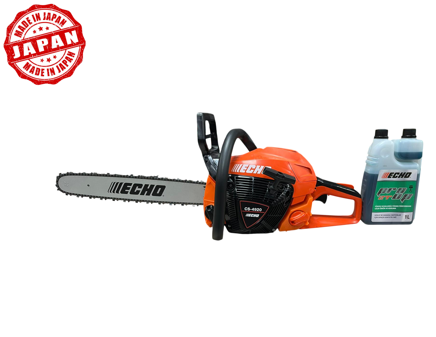 ECHO CS-4920 ES BENZİNLİ TESTERE ve 1LT MOTOR YAĞI 5 YIL GARANTİ