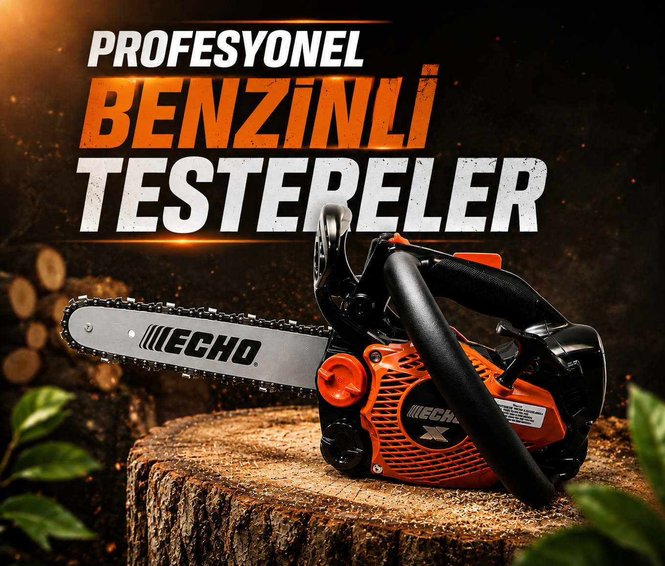 Profesyonel Benzinli Testereler